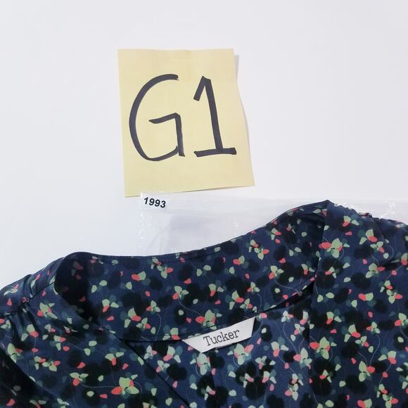 Tucker NYC 100% Silk Floral Print Dress - Picture 14 of 14